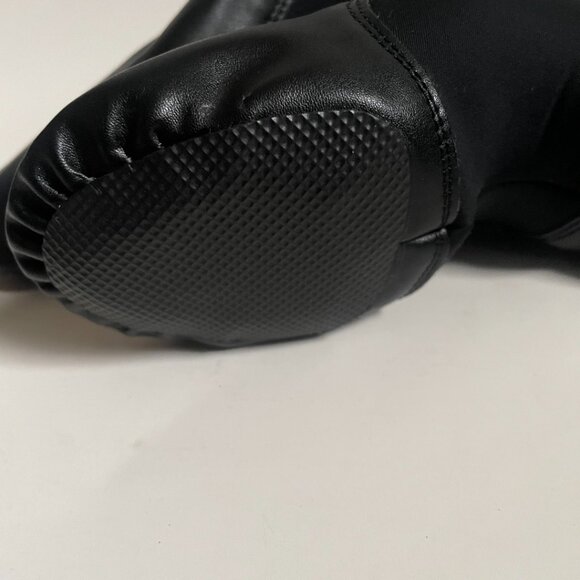 Black Slip-On Jazz Dance Shoes - Picture 7 of 11